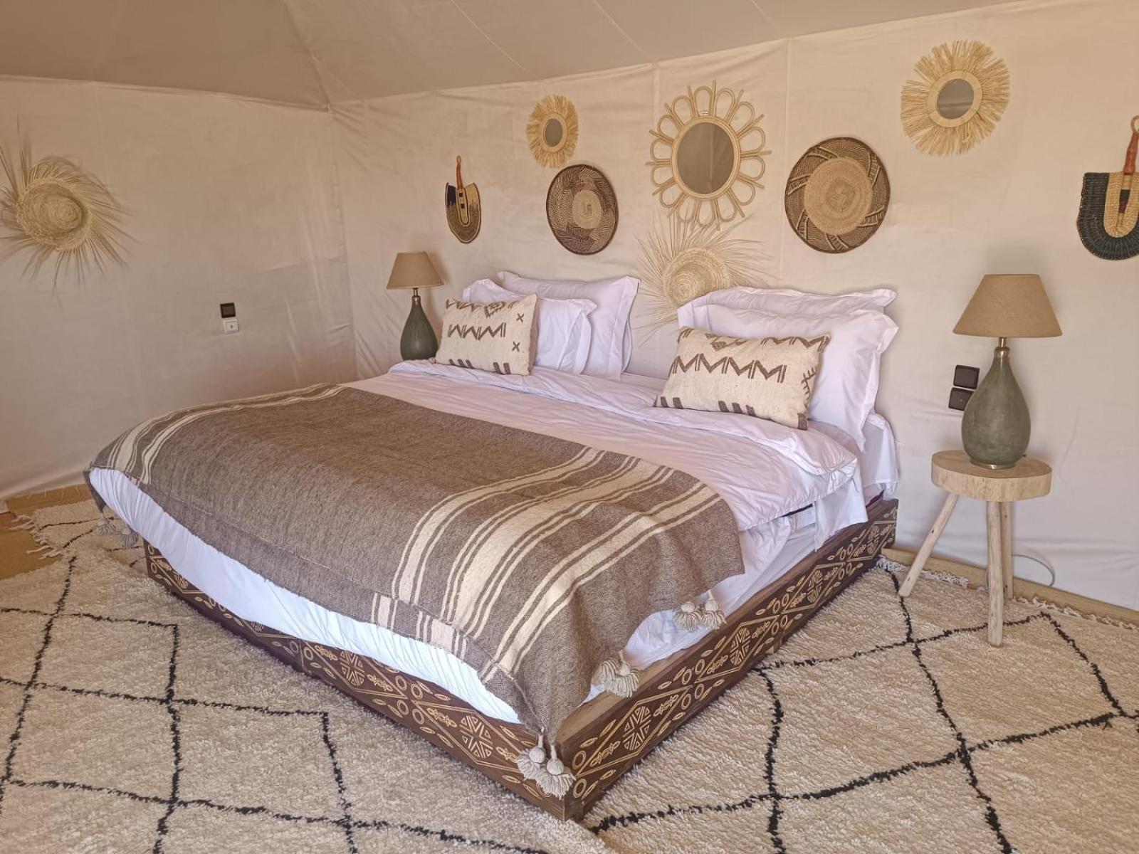 Luxury tent Luxury Nomadic Tented Camp Merzouga